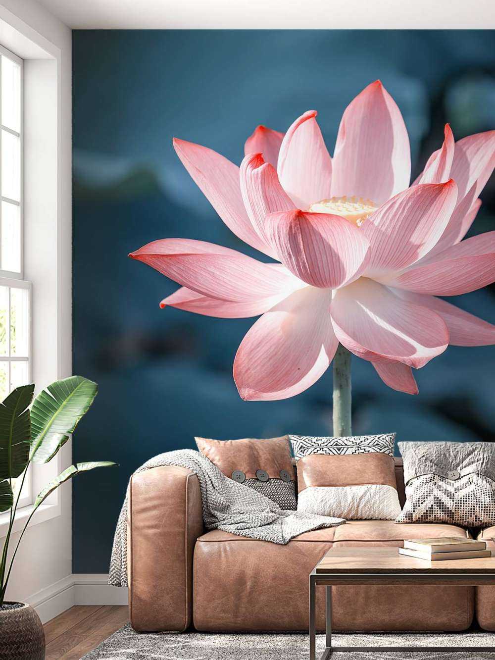 Lotus flower light pink