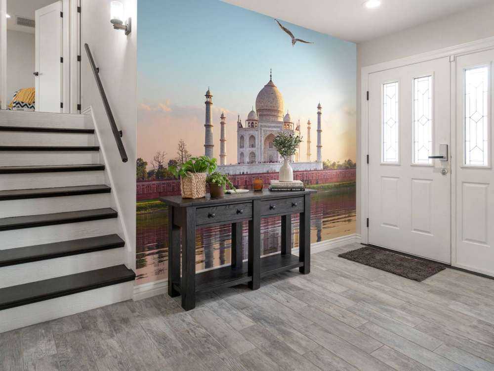 Taj Mahal in the morning