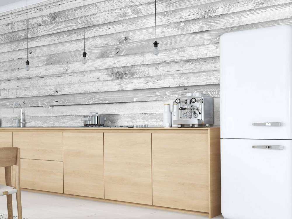 Whitewash wood horizontal