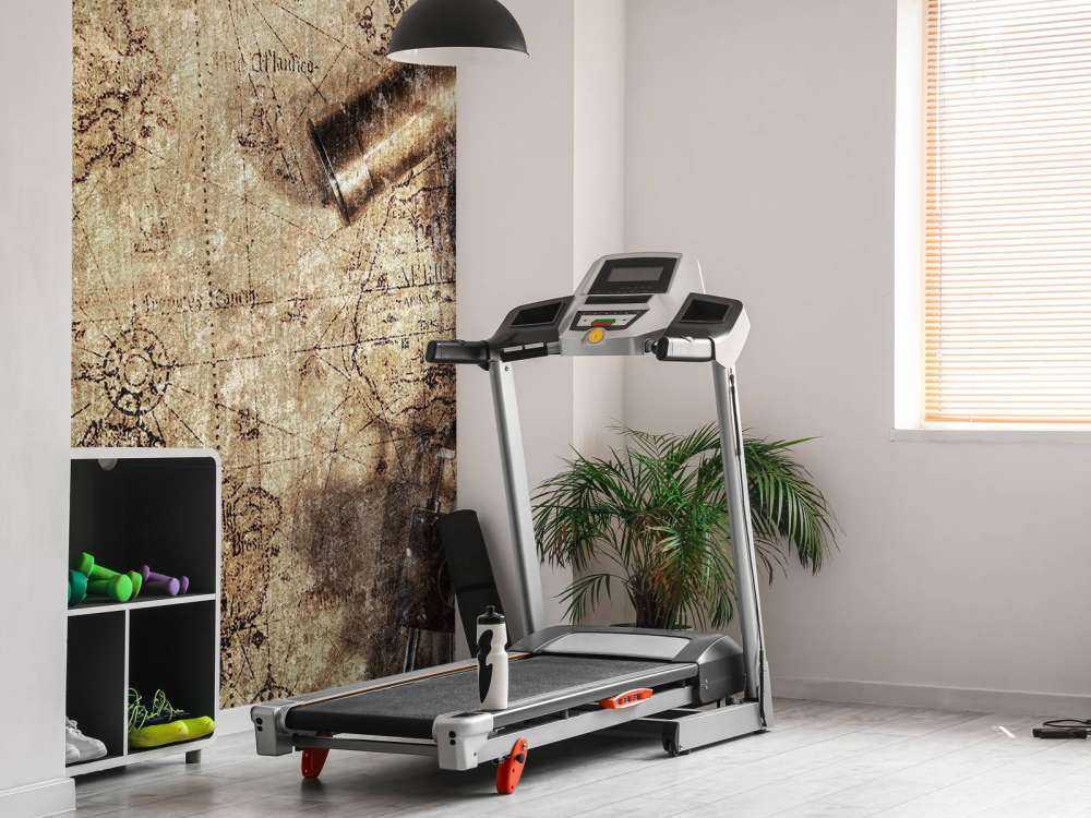 World map with compass