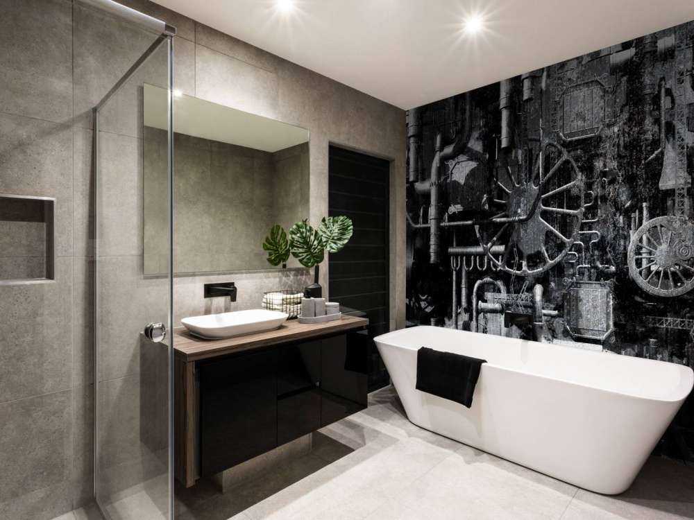 Old engine room of a train