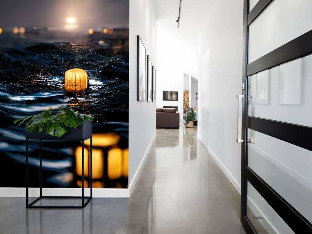 Lanterns over the water