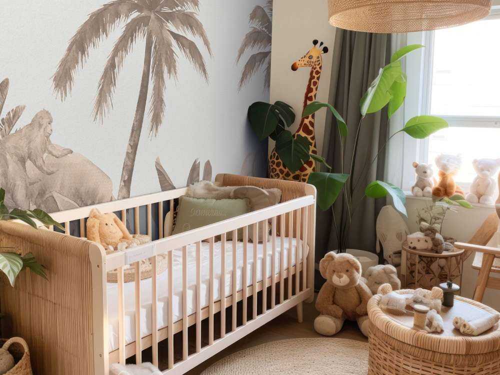 Monkeys and flamingos