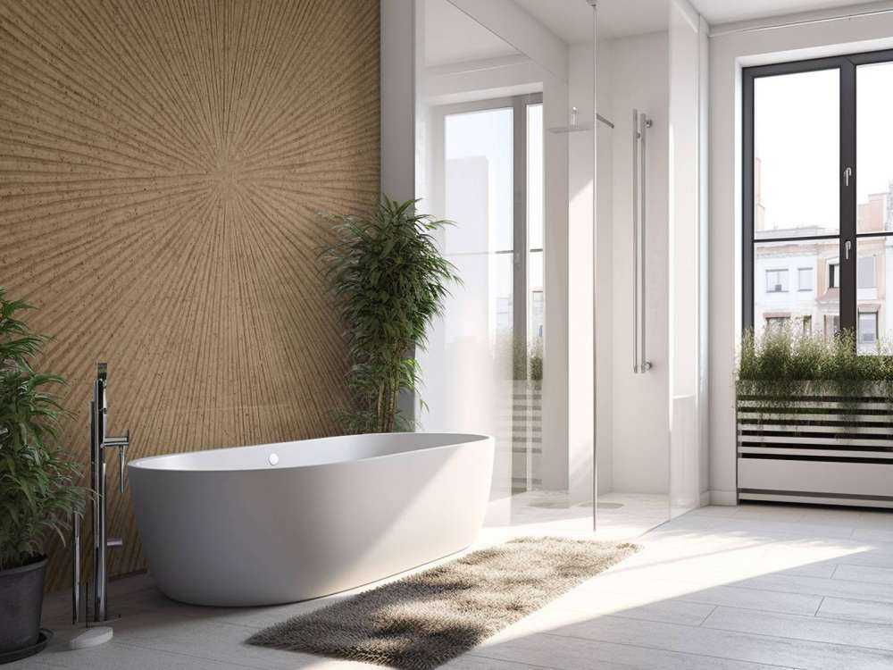 Textured lines in gold brown