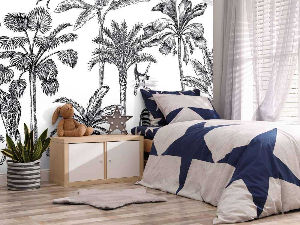 Tropical animal jungle