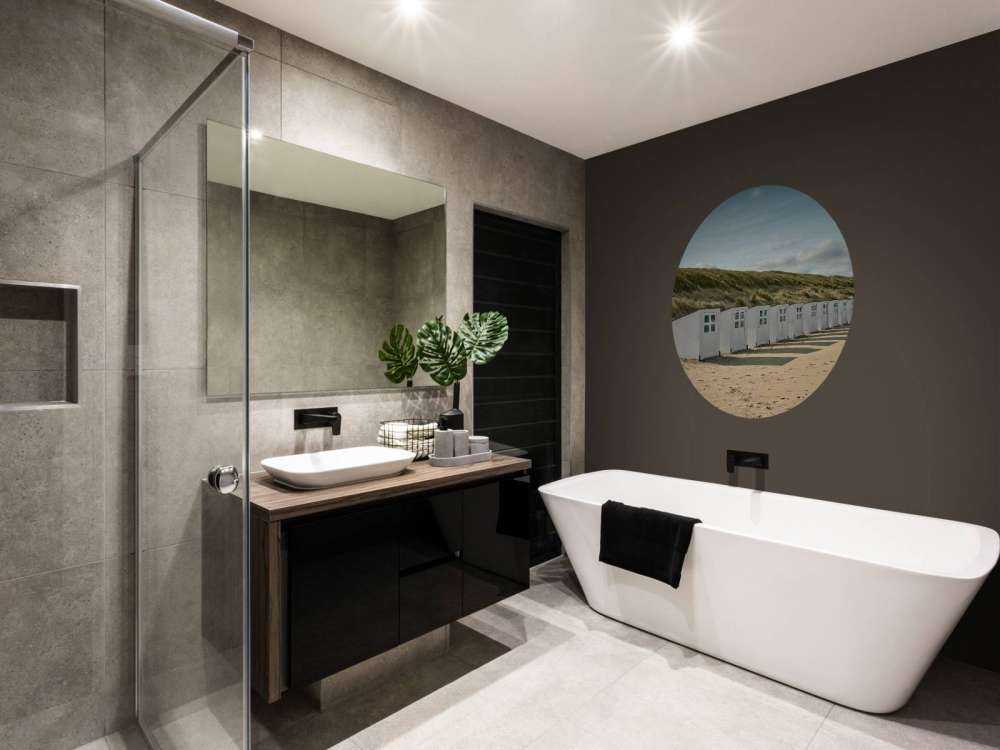 Cottages on the beach