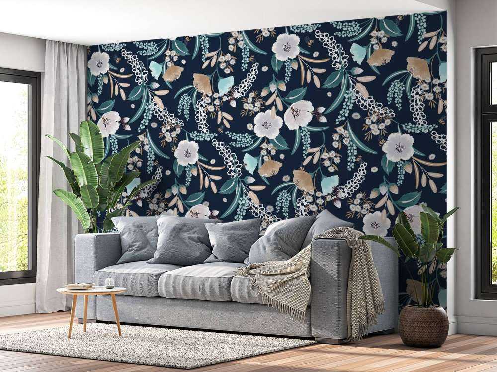 Midnight Flower Garden