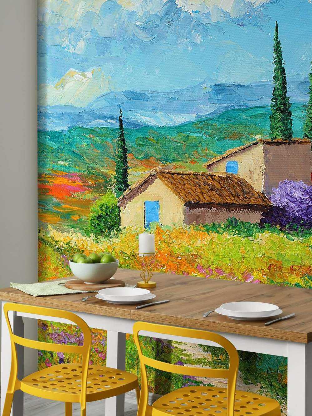 Provencal hilltop house