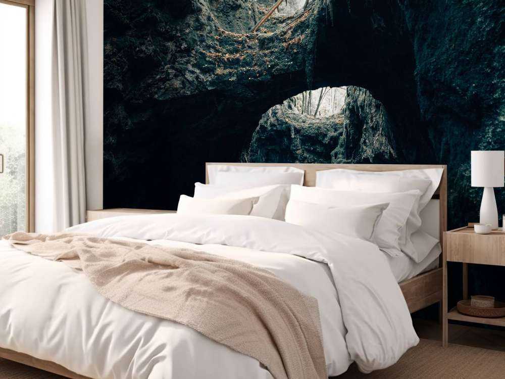 Old iron mines reclaimed by nature