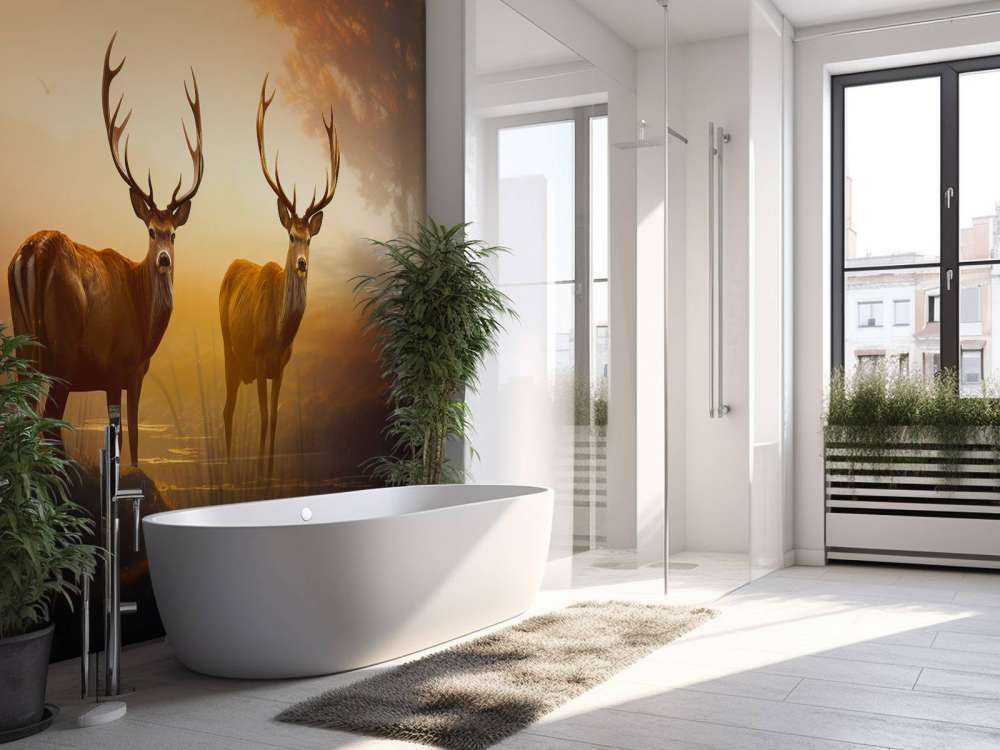 Morning Glory Deer Splendor