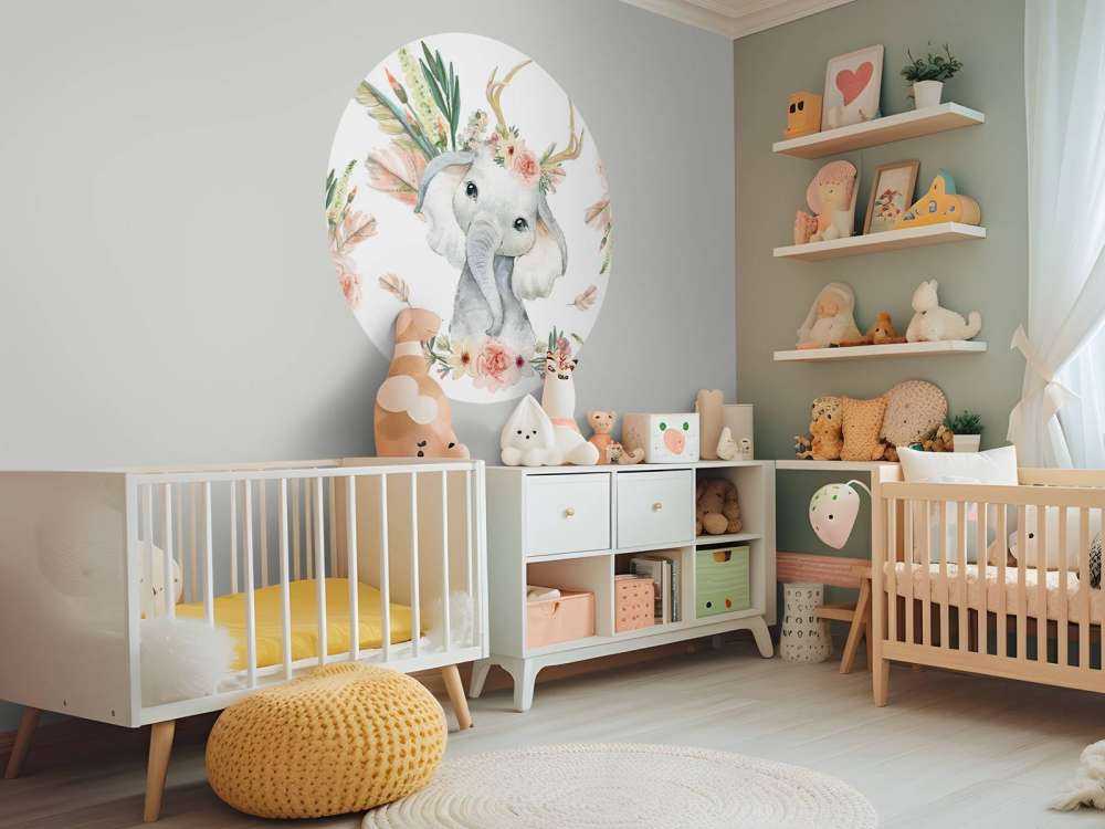 Baby elephant pink flowers