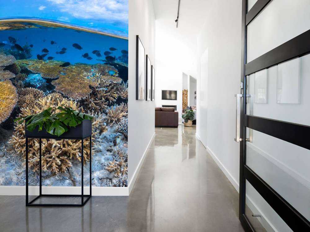 At the edge of the S-shaped pass