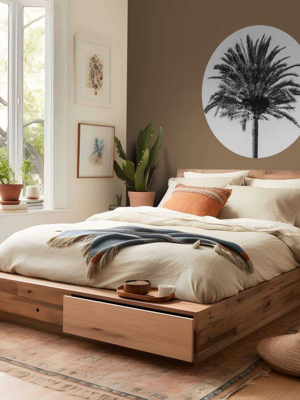 Black and White palm