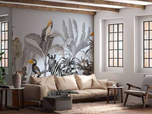 Jungle full of animals