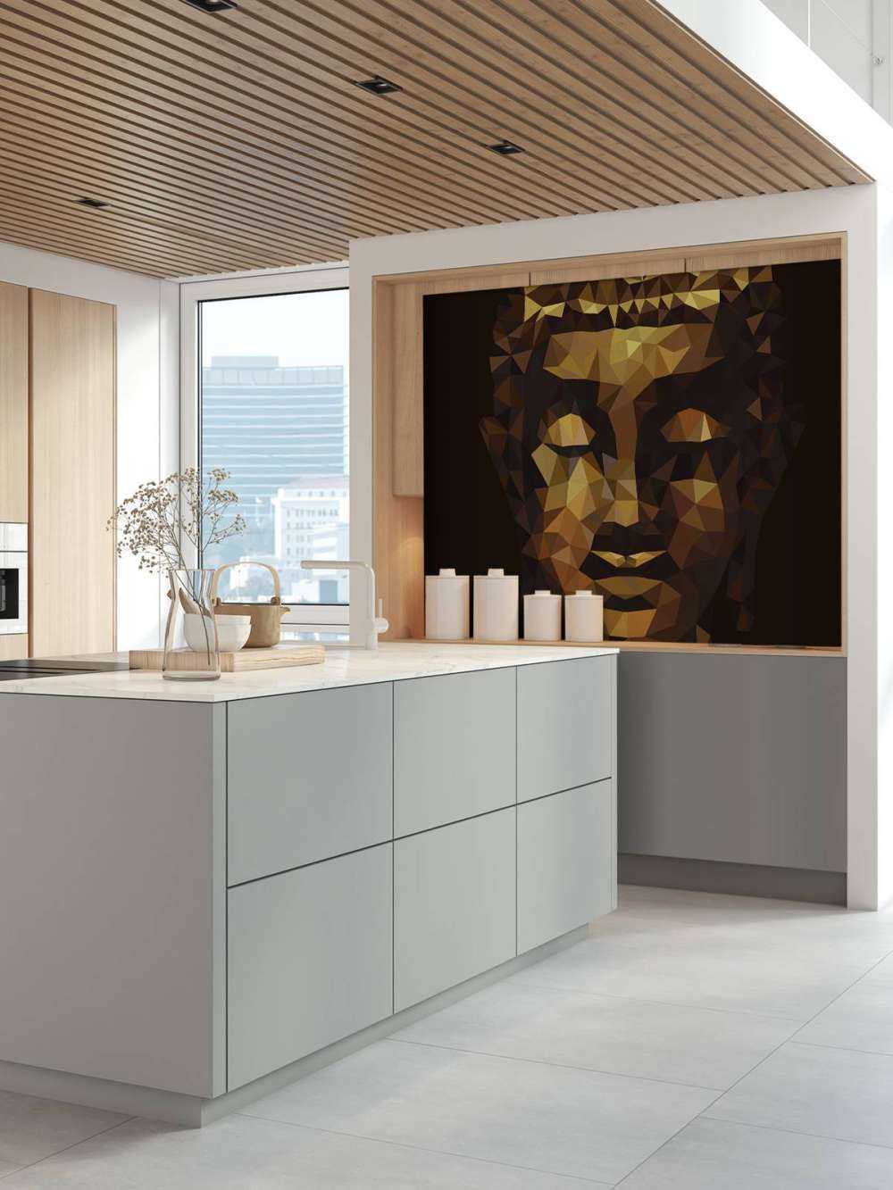 Abstract Buddha