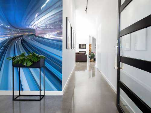 3D effect of speed