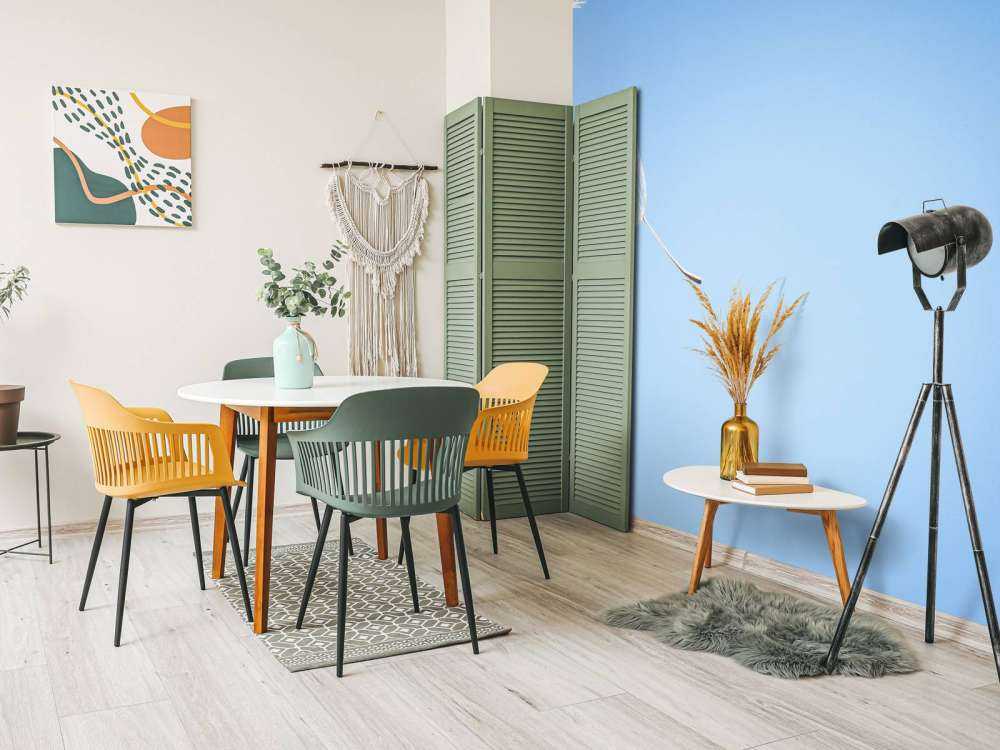 Flying dandelion fluff