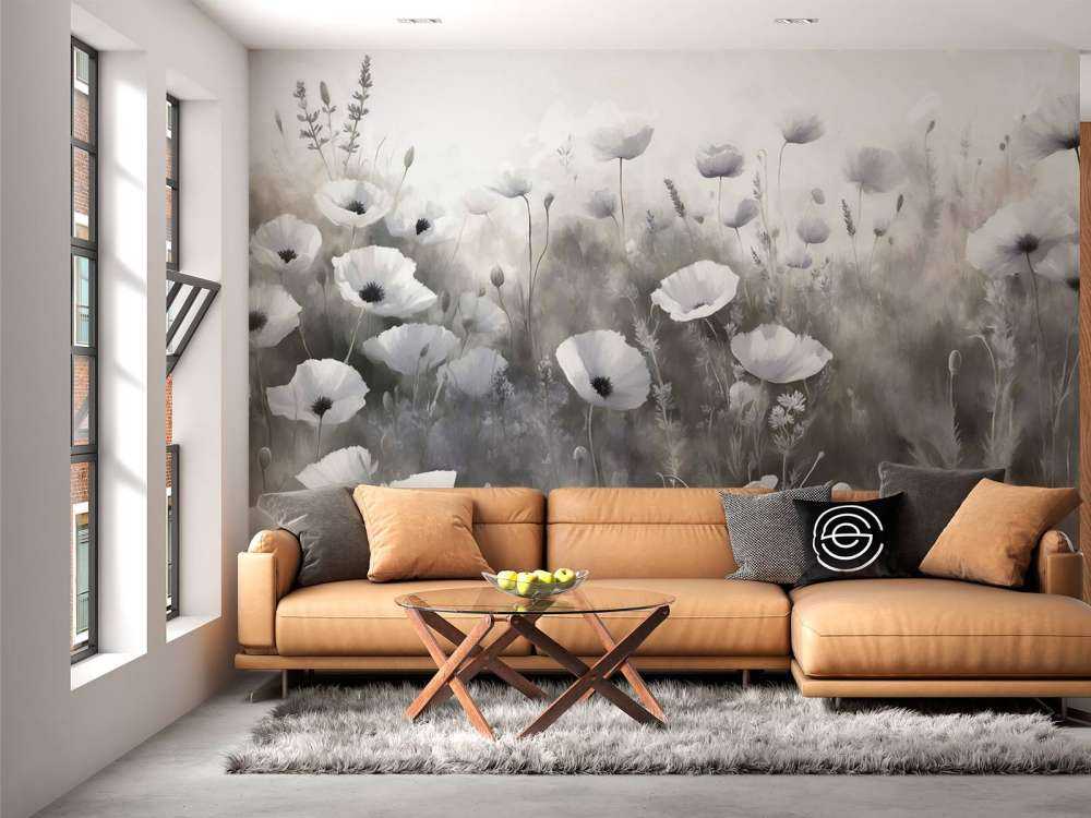 Wildflower dance - gray