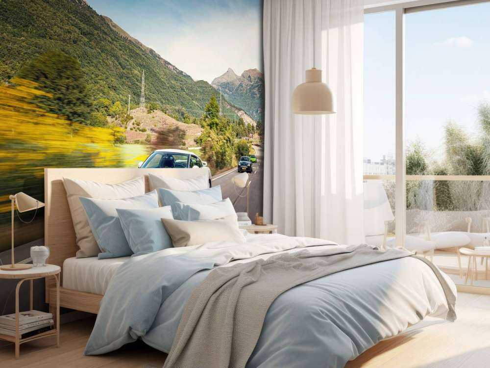 Nissan GT-R in full speed