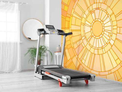 Sunbeams mosaic