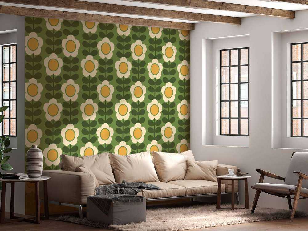 Retro daisies
