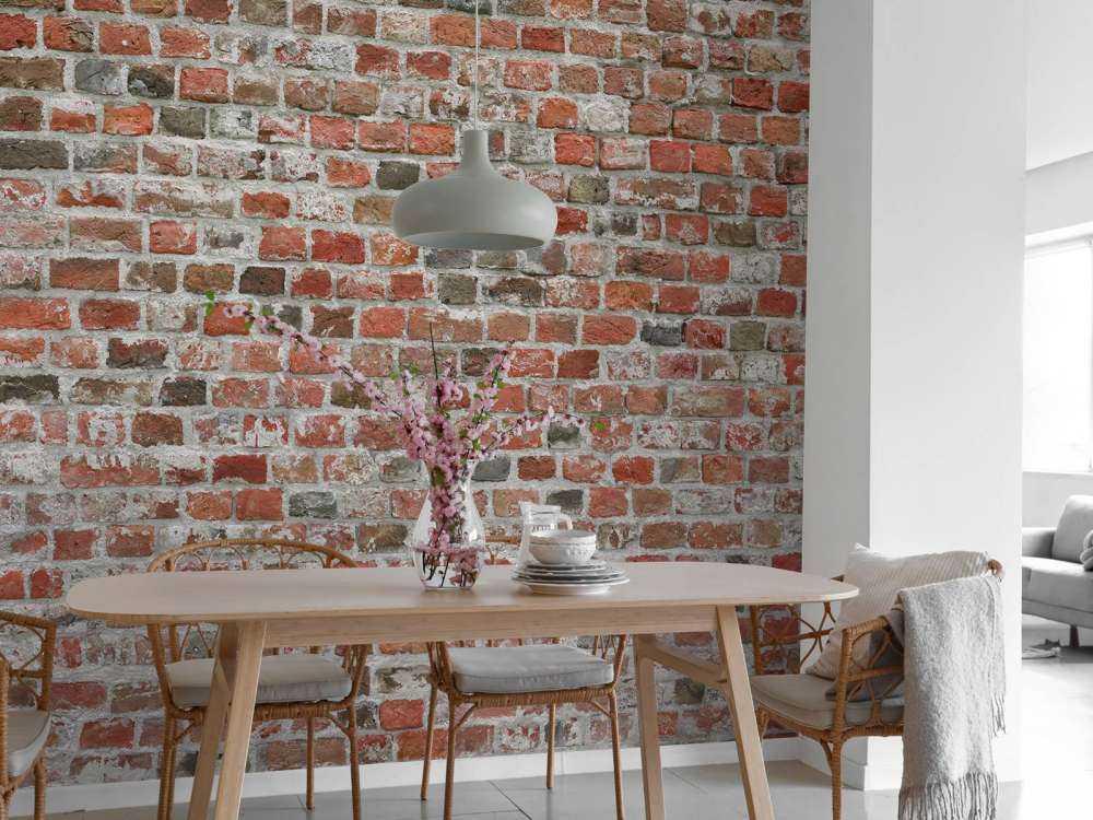 Brick wall restored