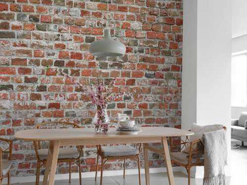 Brick wall restored