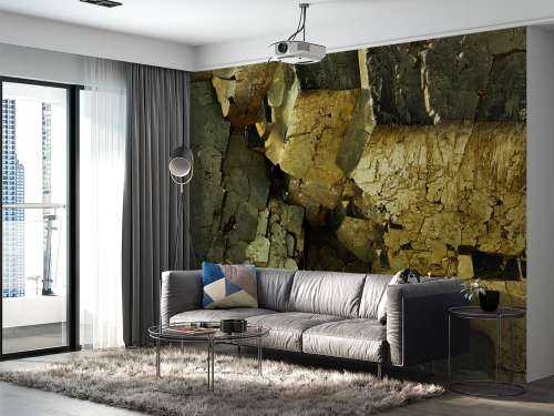 Golden stone