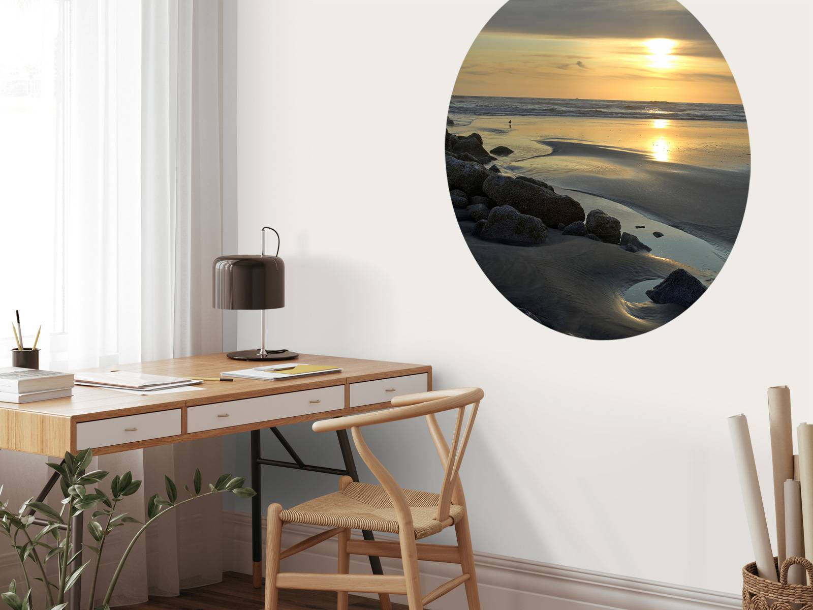 Sunset at a beach
