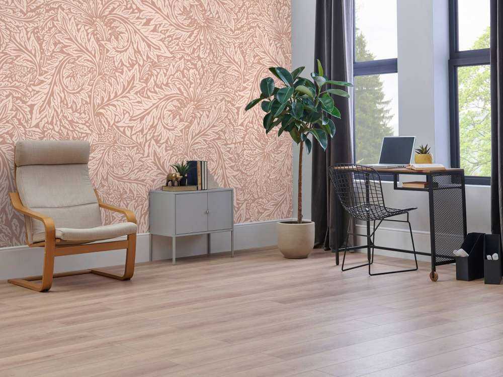 Morris Florals & Leaves - terracotta