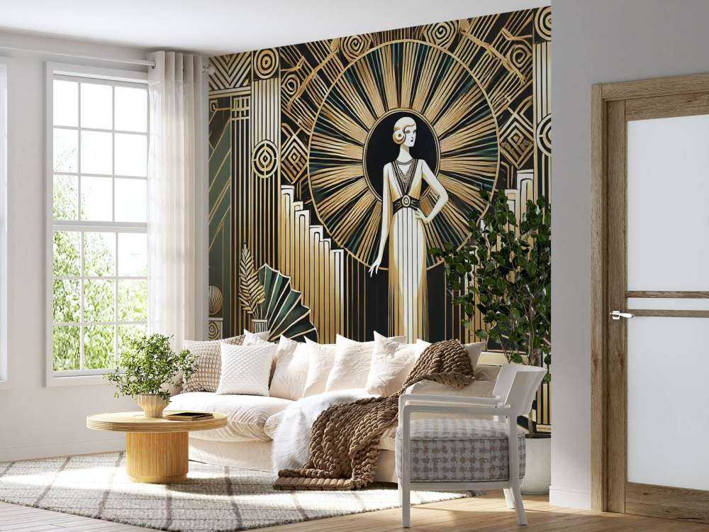 Golden Twenties Style in Art Deco
