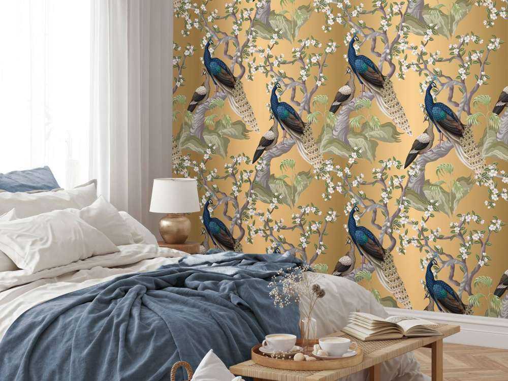 Peacock Whisper in Oasis