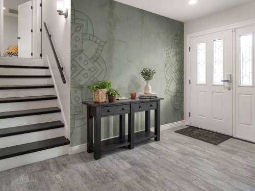 Green Weathered Mandala