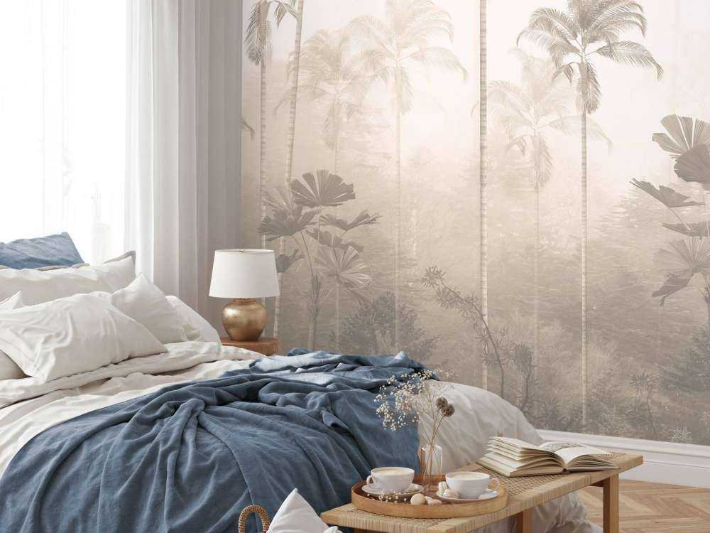 Sepia Tropical Stillness