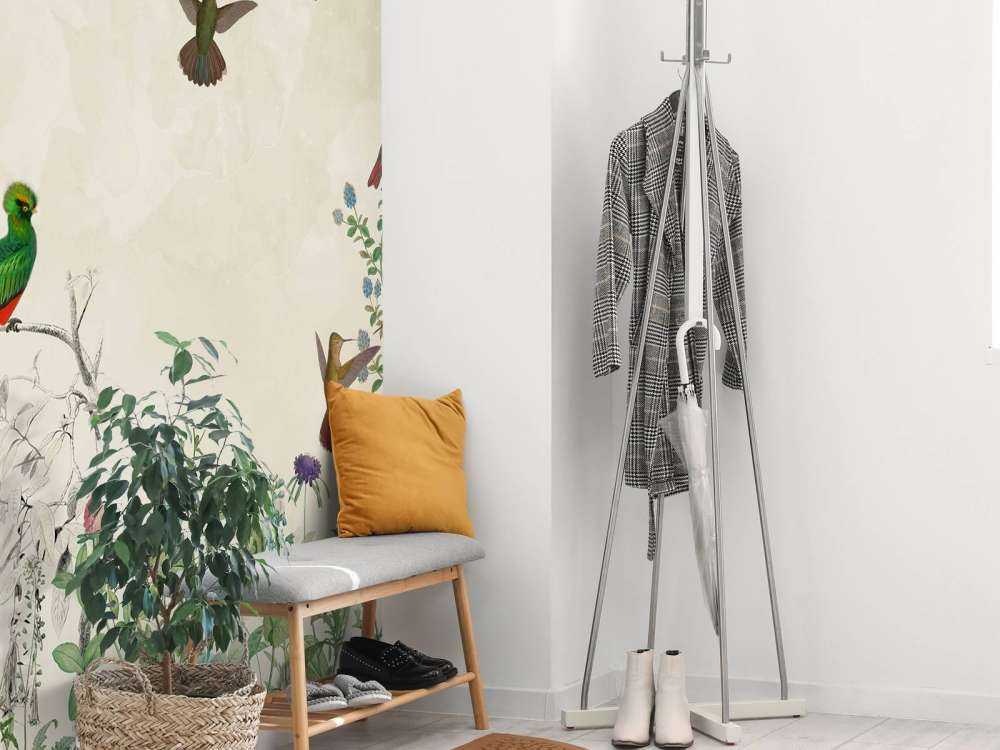 Fields of Colorful Birds