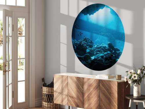 Cave under water