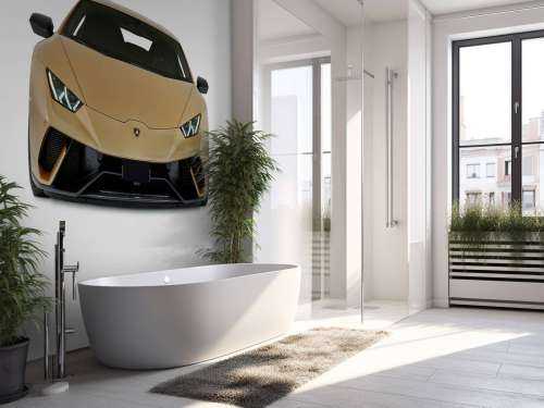 Lamborghini Huracán - Front, white
