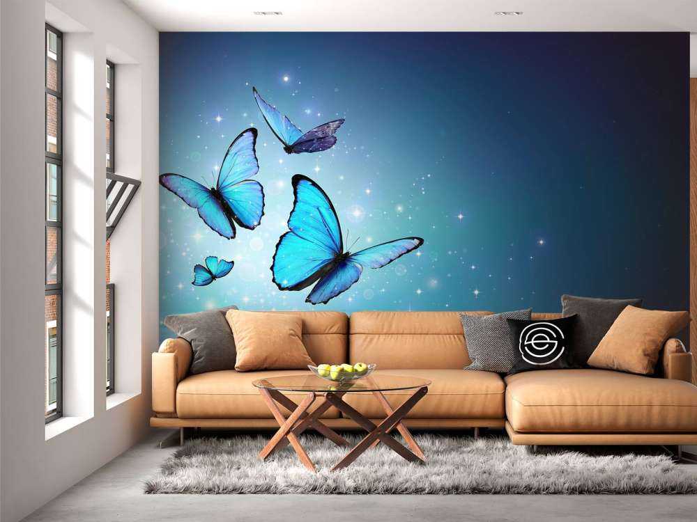 Fairy butterflies on water