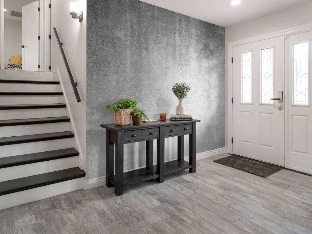 Detailed grey concrete