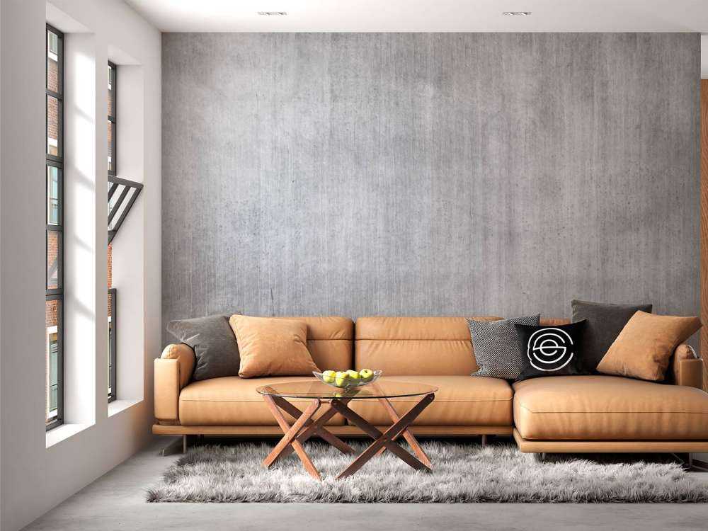 Concrete with stripes