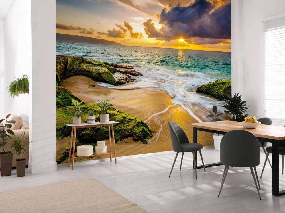 A beautiful Hawaiian sunset