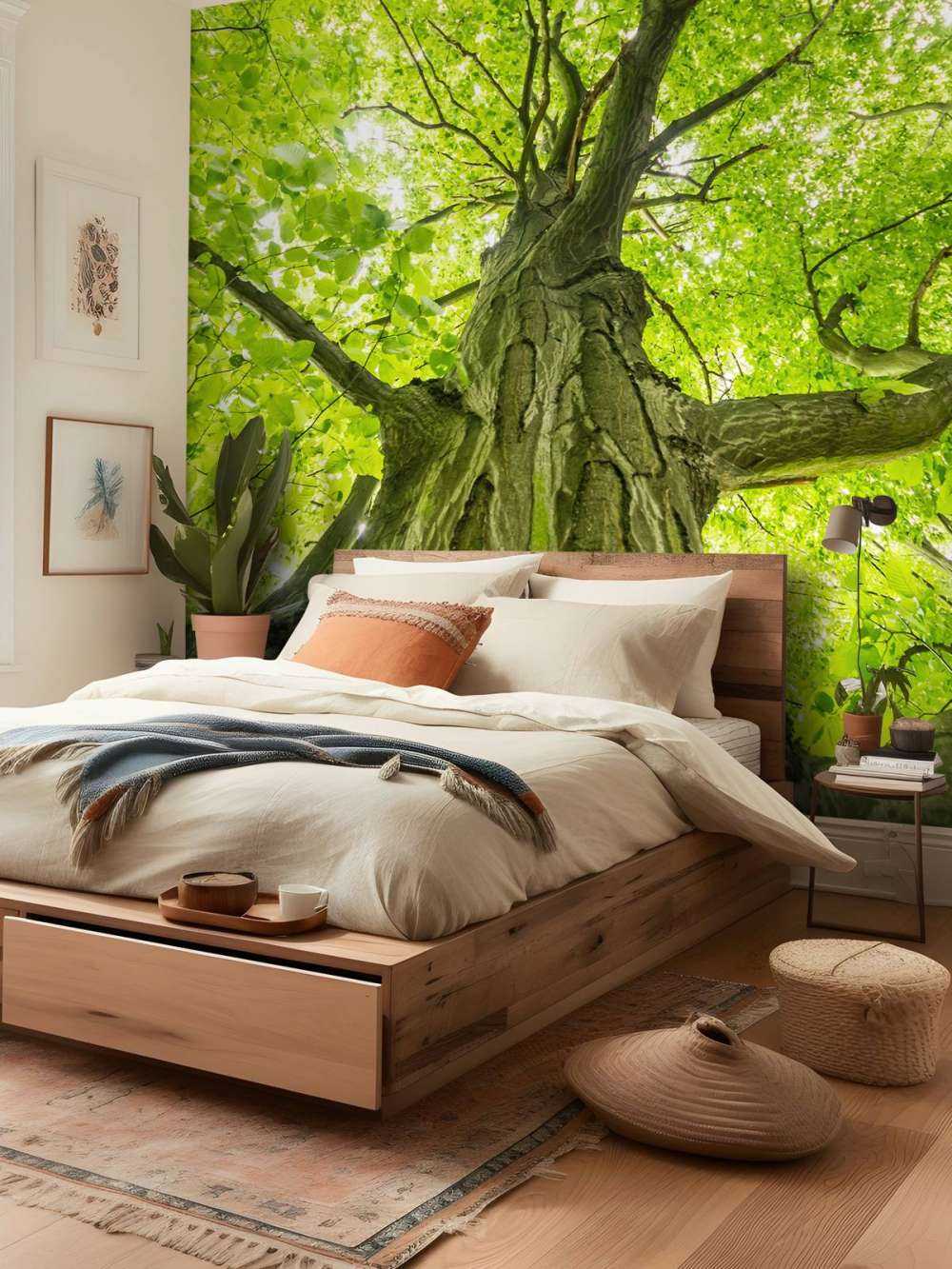 Large tree in the forest