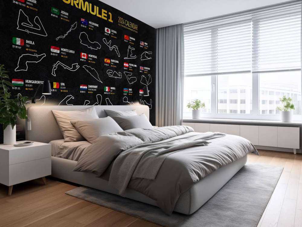 Formula 1 2024 - Winners map