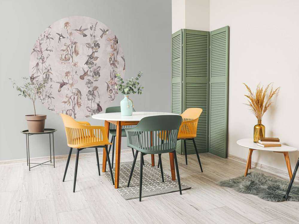 Weadow and Garden Flowers Light Yellow