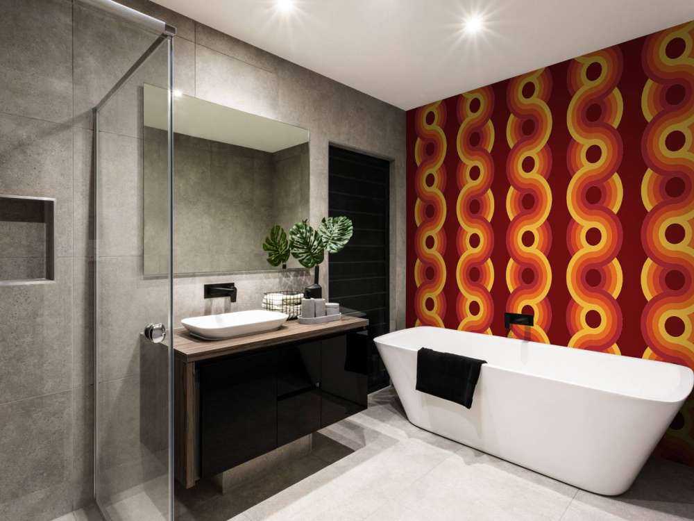 Figures in retro style