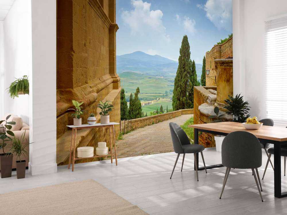 Stairs from Italian village