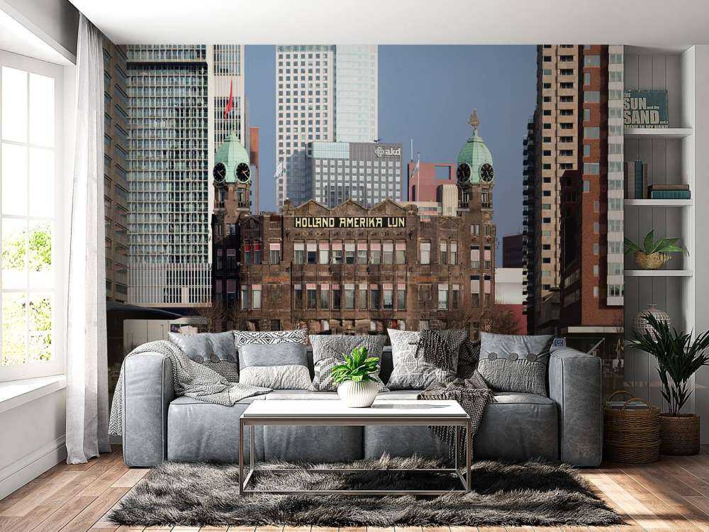 Hotel New York Rotterdam in color 