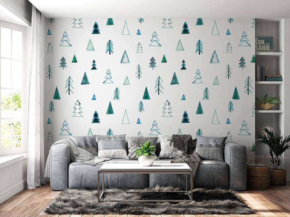 Tree of watercolor