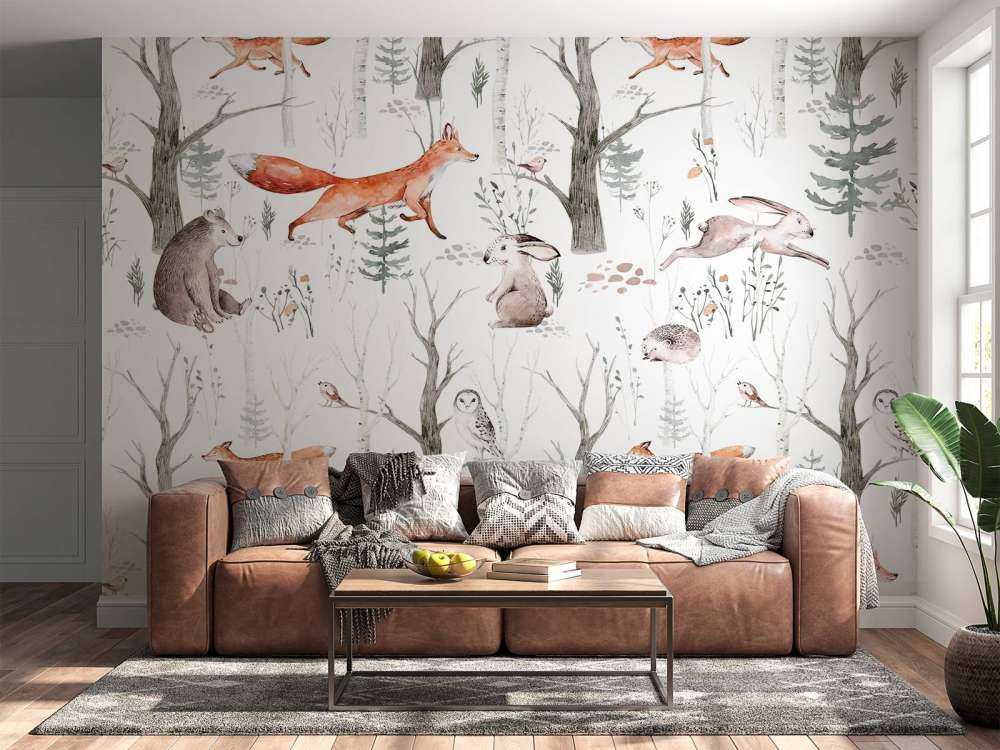 Forest Whispers Watercolor