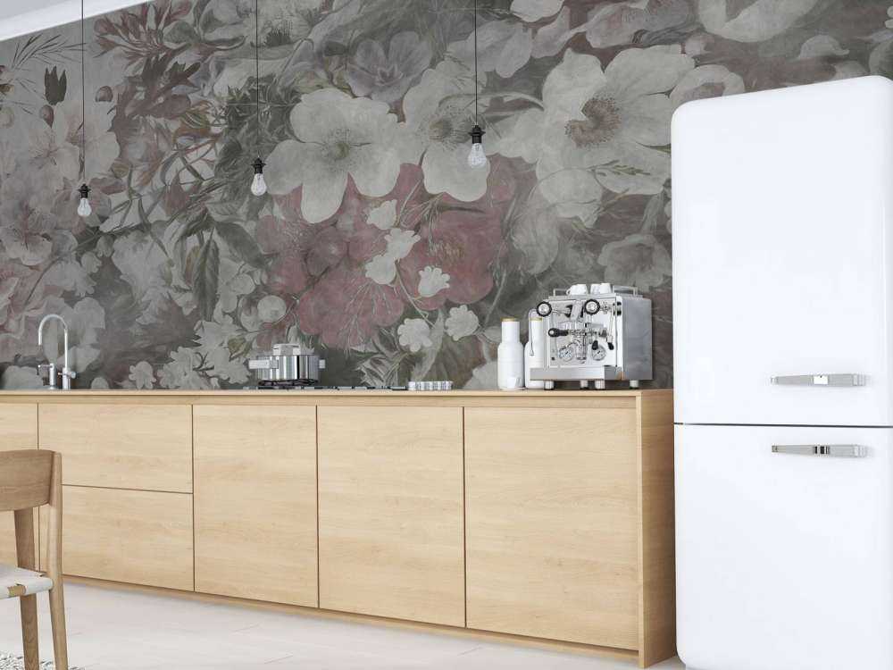 Apple Blossom and Anemones